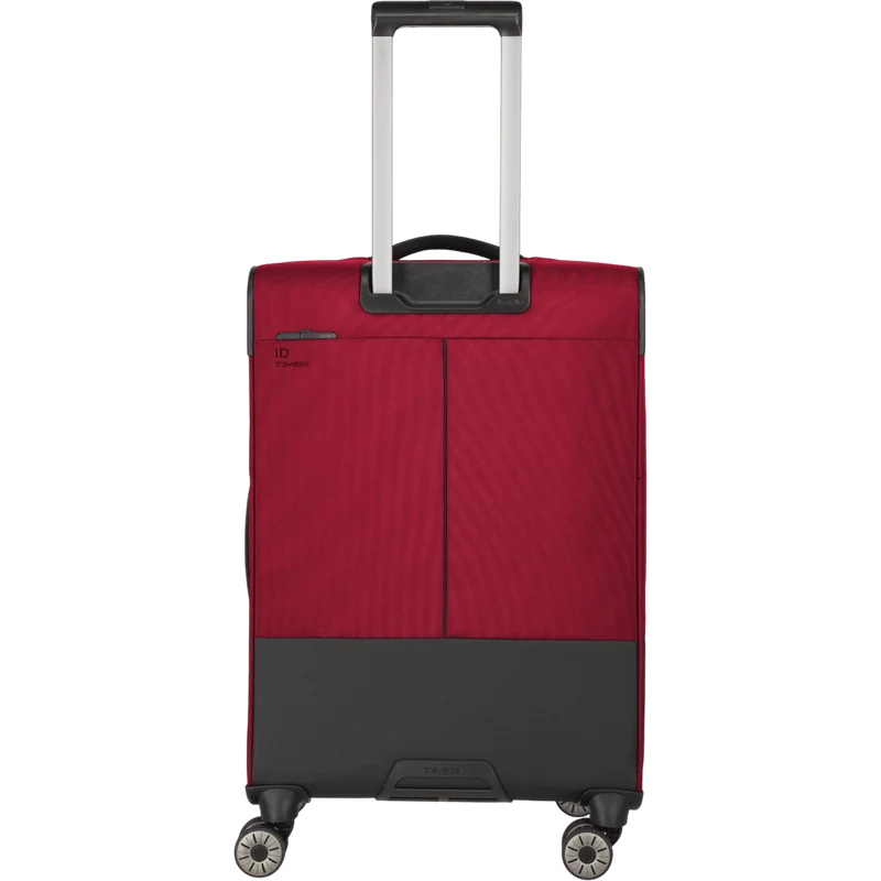 Travelite Crosslite 4-Rollen-Trolley M 66 cm -Rot