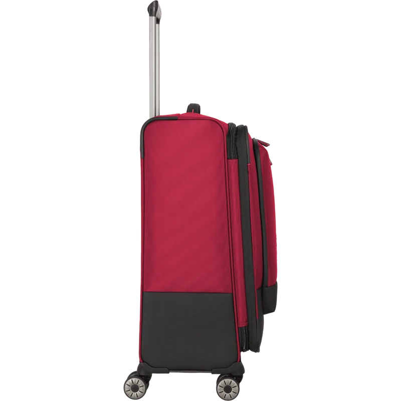 Travelite Crosslite 4-Rollen-Trolley M 66 cm -Rot
