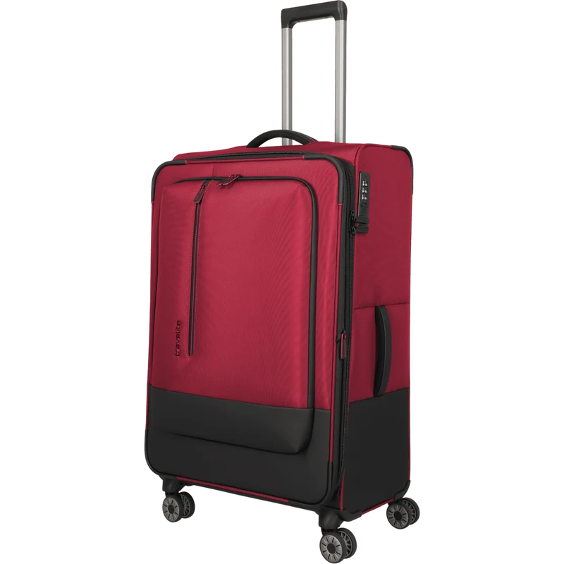 Travelite Crosslite 4-Rollen-Trolley L 77 cm -Rot