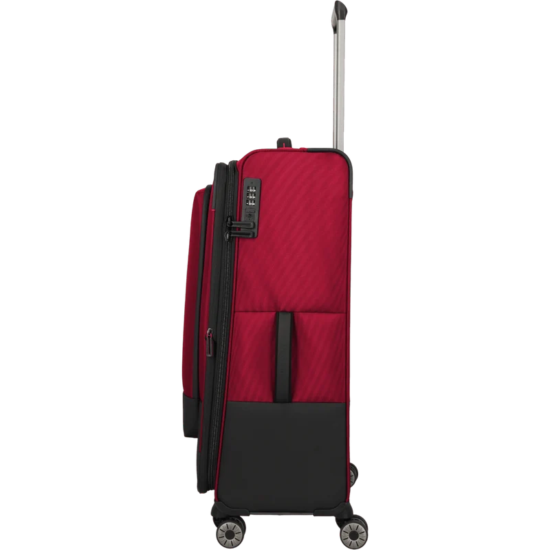 Travelite Crosslite 4-Rollen-Trolley L 77 cm -Rot