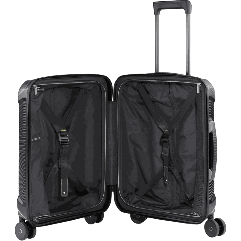 Travelite Millennium 4-Rollen-Kabinentrolley S 55 cm -Black