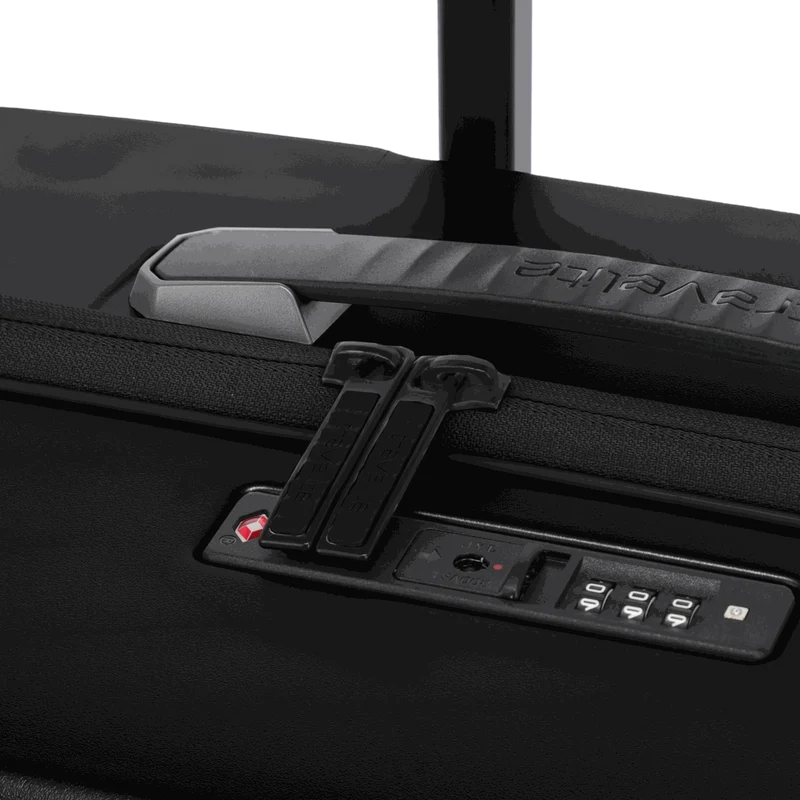 Travelite Millennium 4-Rollen-Kabinentrolley S 55 cm -Black