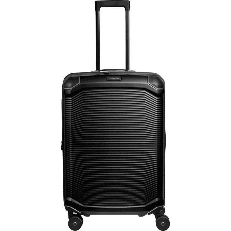 Travelite Millennium 4-Rollen-Koffer M 67 cm erw. -Black