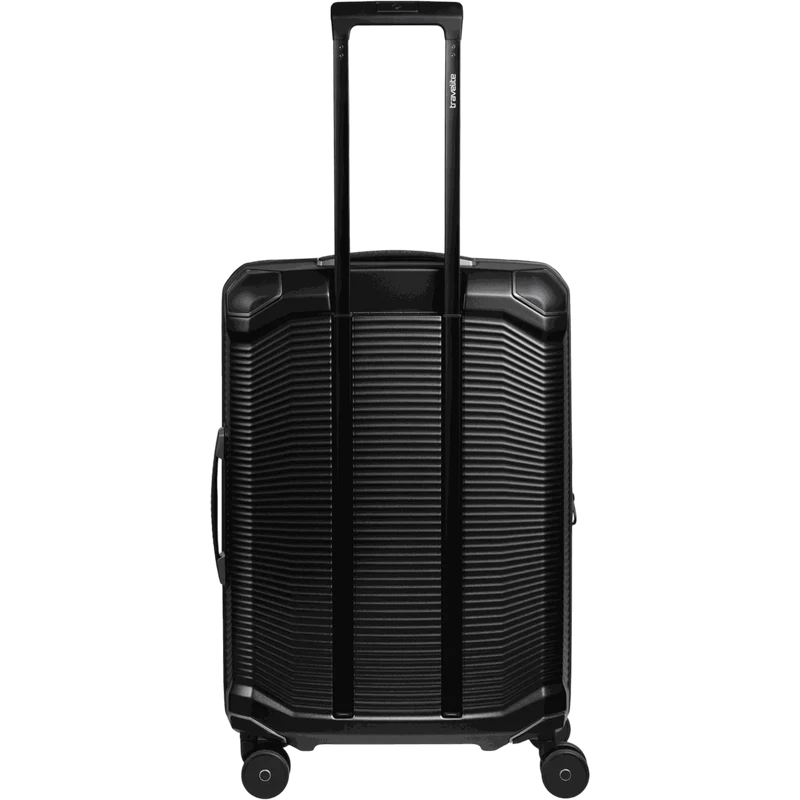 Travelite Millennium 4-Rollen-Koffer M 67 cm erw. -Black