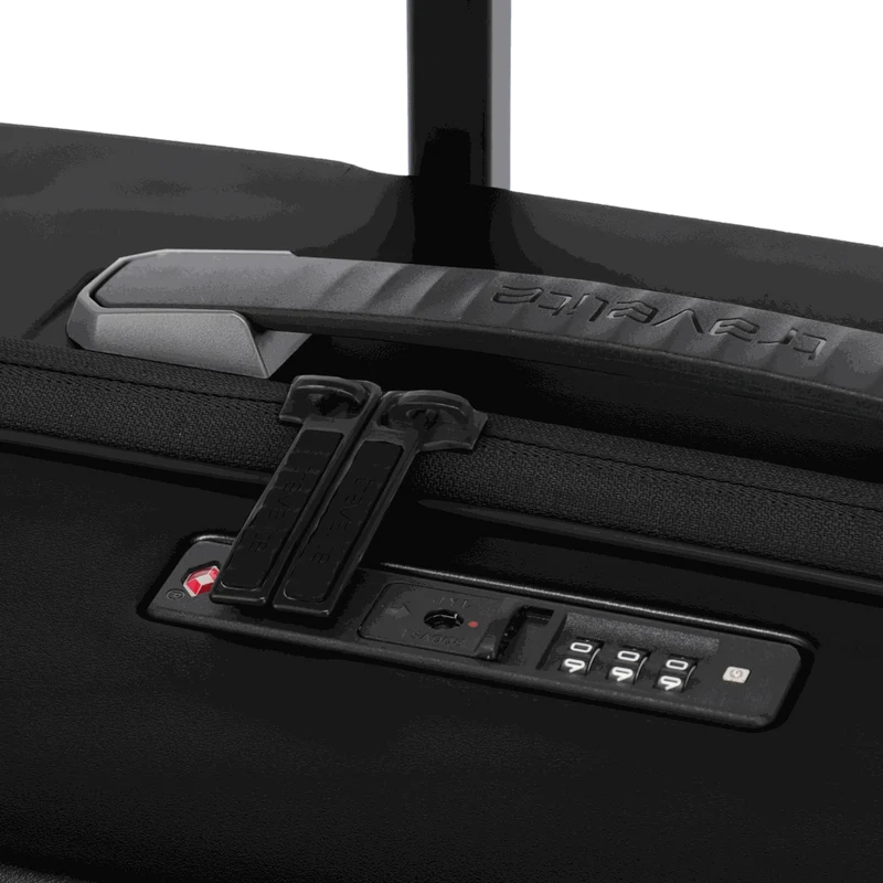 Travelite Millennium 4-Rollen-Koffer M 67 cm erw. -Black