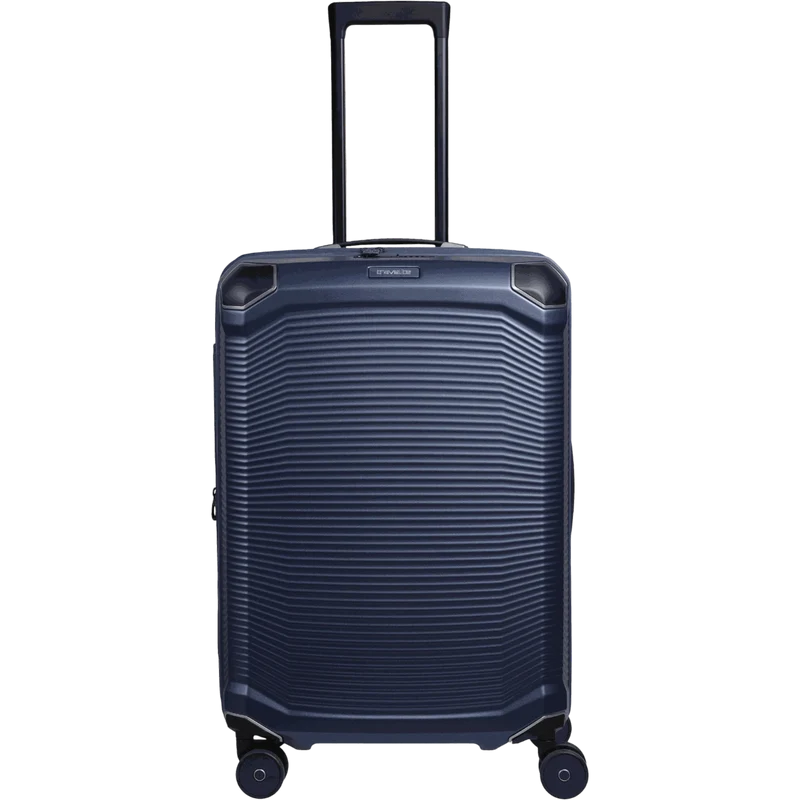 Travelite Millennium 4-Rollen-Koffer M 67 cm erw. -navy