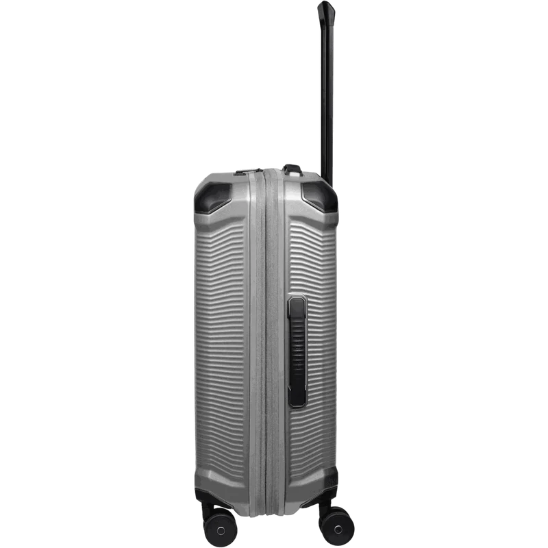 Travelite Millennium 4-Rollen-Koffer M 67 cm erw. -Silver