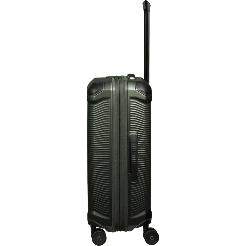 Travelite Millennium 4-Rollen-Koffer M 67 cm erw. -pine green