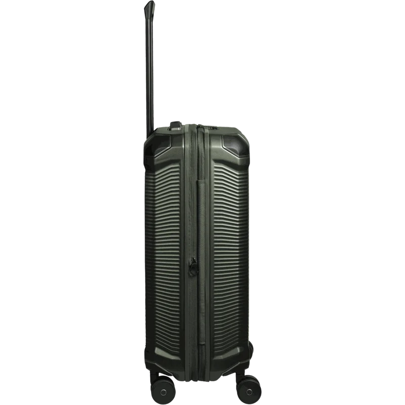 Travelite Millennium 4-Rollen-Koffer M 67 cm erw. -pine green