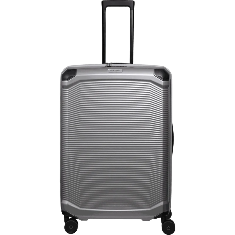 Travelite Millennium 4-Rollen-Koffer L 76 cm -silver