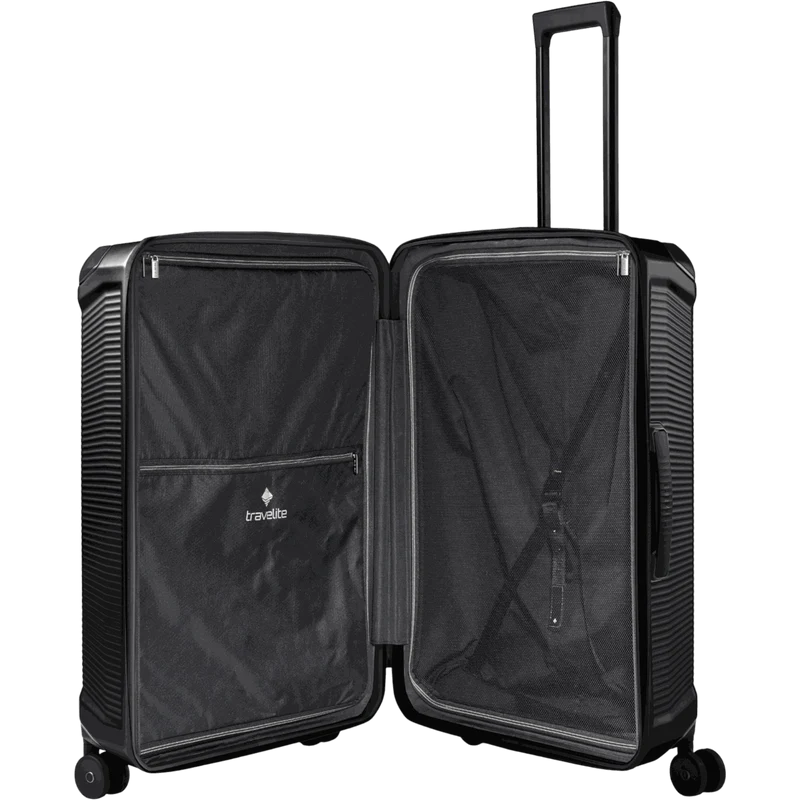 Travelite Millennium 4-Rollen-Koffer L 76 cm -black