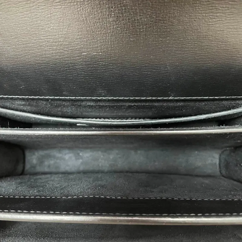 Saint Laurent Medium Monogram Sunset Kalbsleder Schwarz 2018