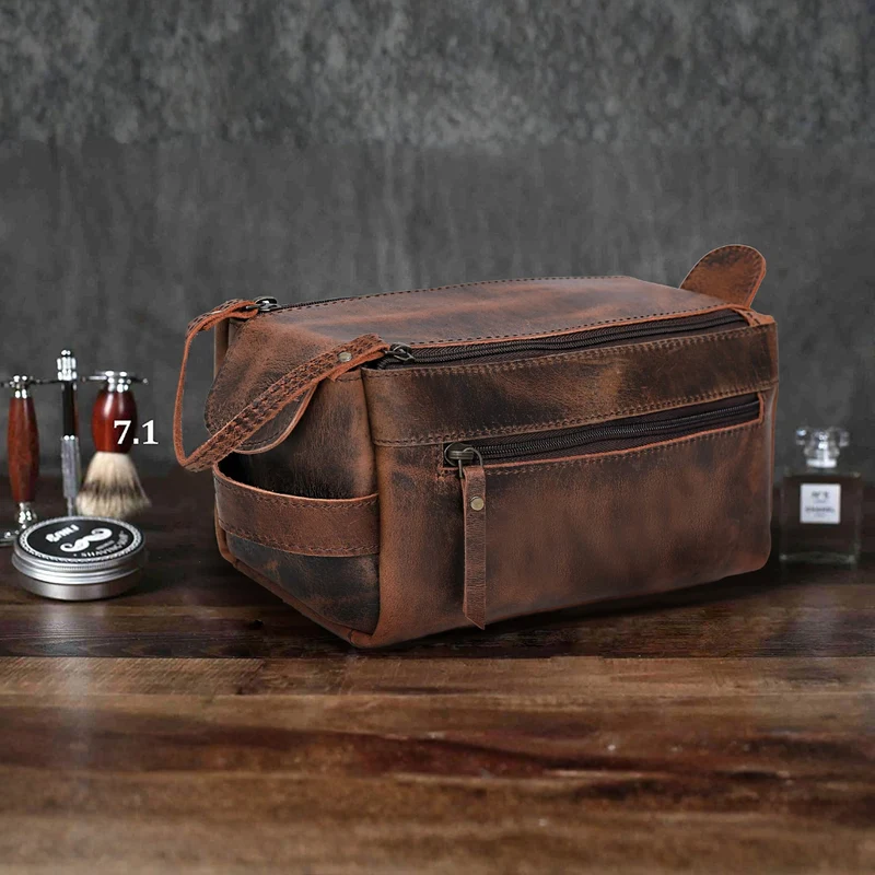 Templar Leather Duffle Bag Combo