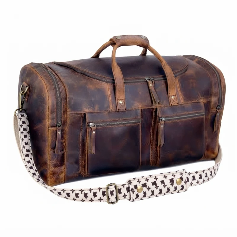 Templar Leather Duffle Bag