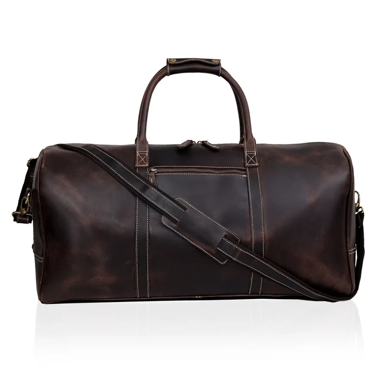 Magnolia Leather Duffle Bag