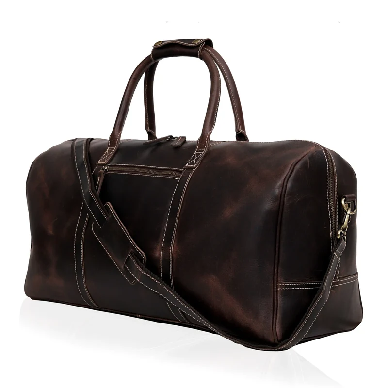 Magnolia Leather Duffle Bag