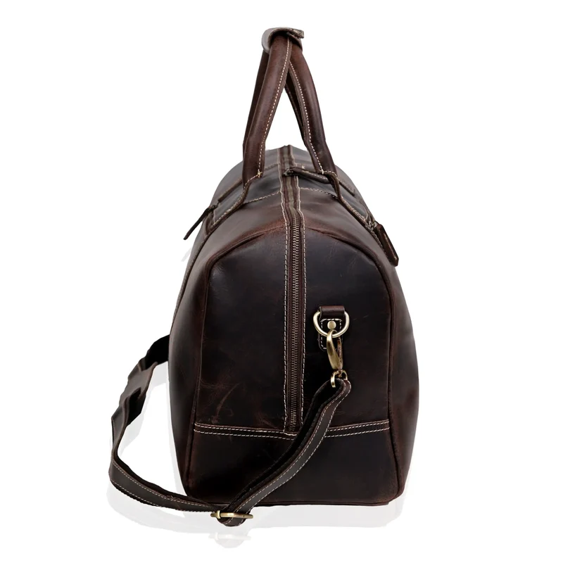 Magnolia Leather Duffle Bag