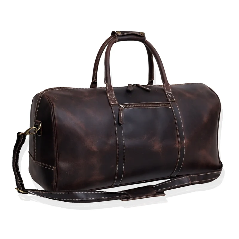 Magnolia Leather Duffle Bag