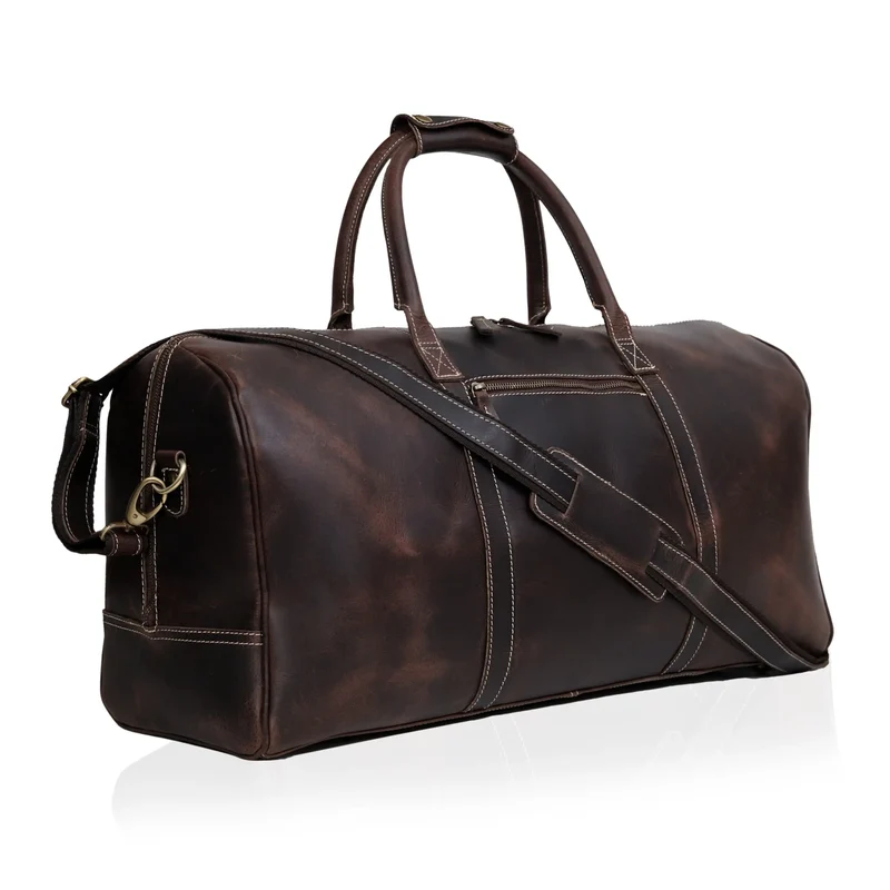 Magnolia Leather Duffle Bag