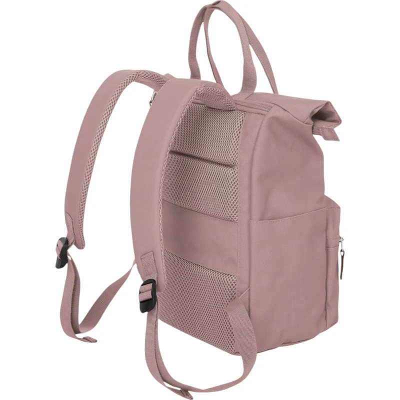 Travelite Basics Short Handle Rolltop-Rucksack 37 cm -Smoky Rose
