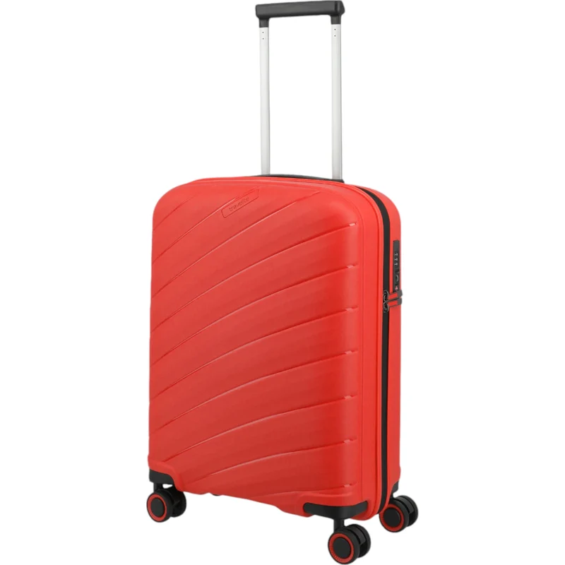 Travelite Burano 4-Rollen-Kabinenkoffer 55 cm -raspberry