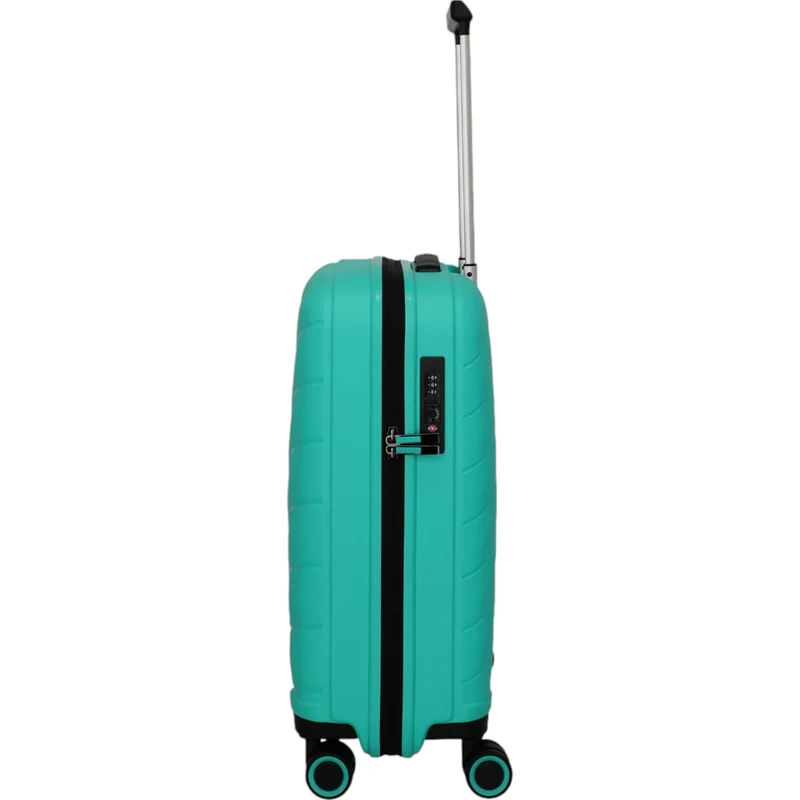 Travelite Burano 4-Rollen-Kabinenkoffer 55 cm -aqua