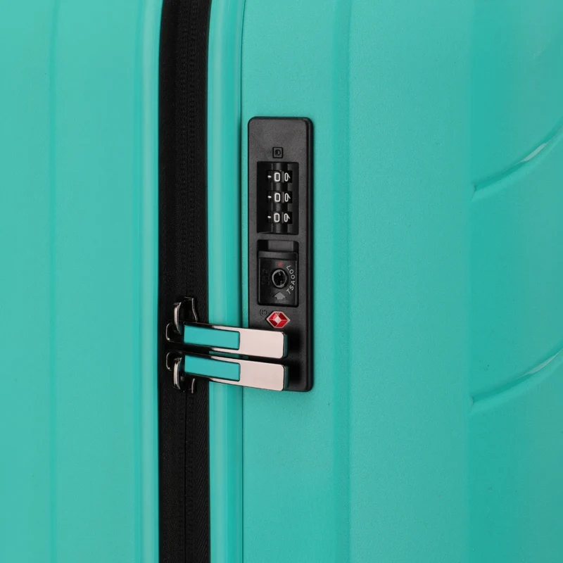 Travelite Burano 4-Rollen-Kabinenkoffer 55 cm -aqua