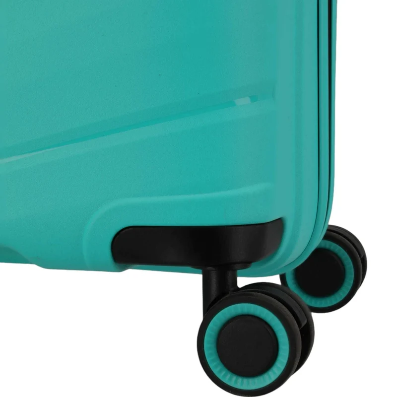 Travelite Burano 4-Rollen-Kabinenkoffer 55 cm -aqua