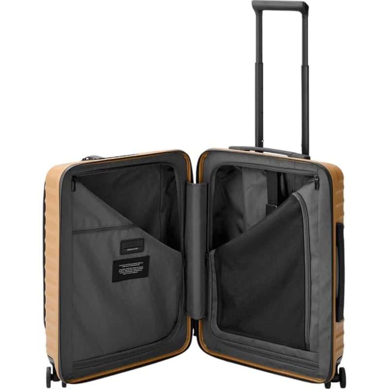 TITAN UPGRADE 4-Rad-Bordtrolley S+ mit Vortasche 55 cm -Canyon Bronze