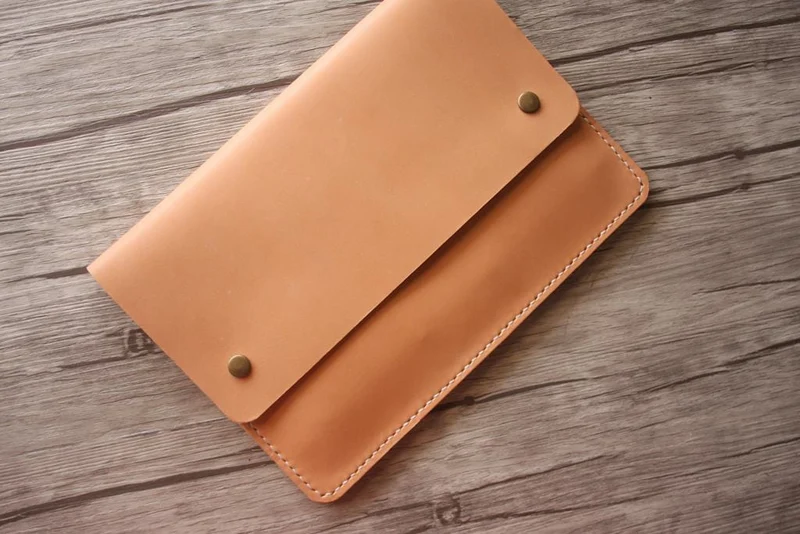 Personalized Handmade Leather Kindle Paperwhite Sleeve Case