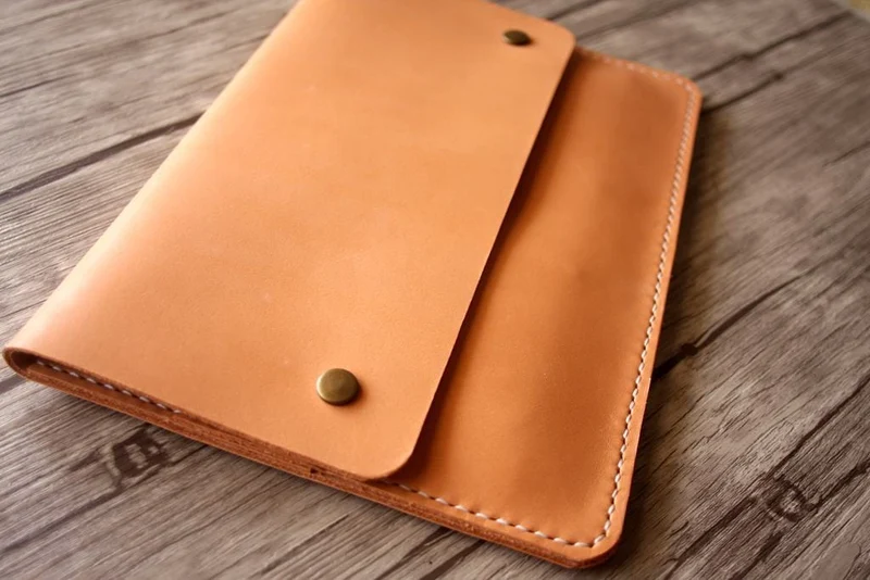 Personalized Handmade Leather Kindle Paperwhite Sleeve Case