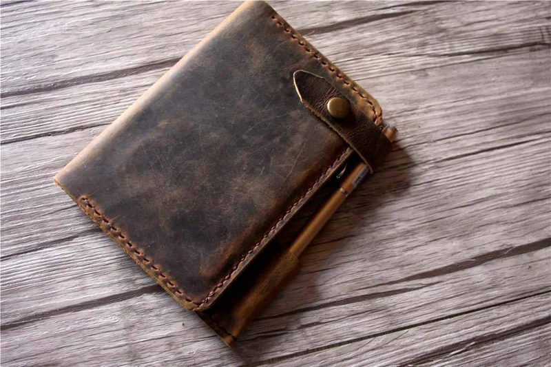 Personalized Leather Field Notes Cover & Travel Wallet