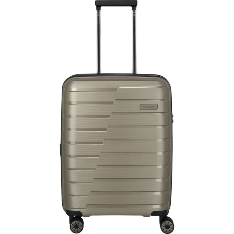 Travelite Air Base 4-Rollen-Kabinentrolley S erweiterbar 55 cm -Champagner