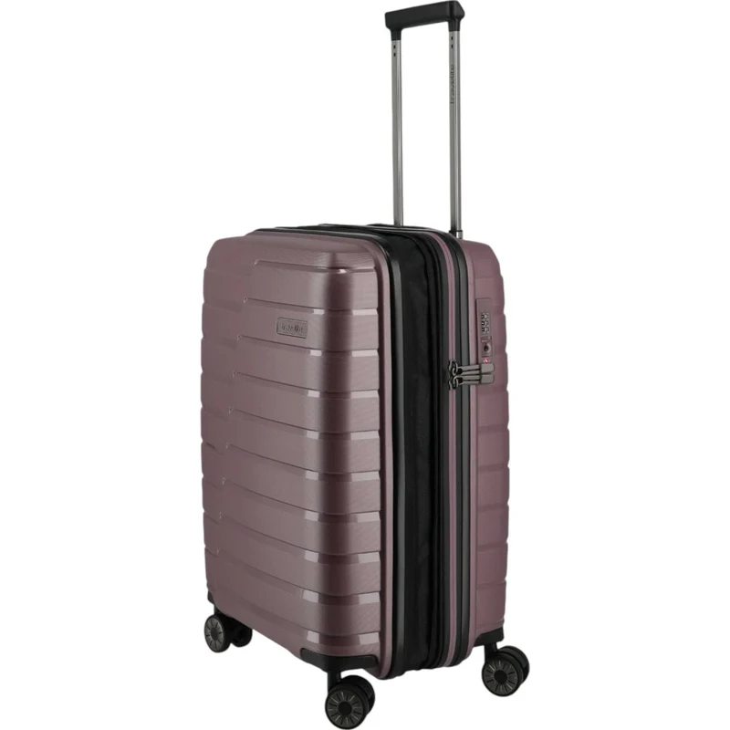 Travelite Air Base 4-Rollen-Kabinentrolley S erweiterbar 55 cm -Flieder