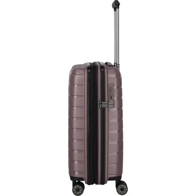 Travelite Air Base 4-Rollen-Kabinentrolley S erweiterbar 55 cm -Flieder