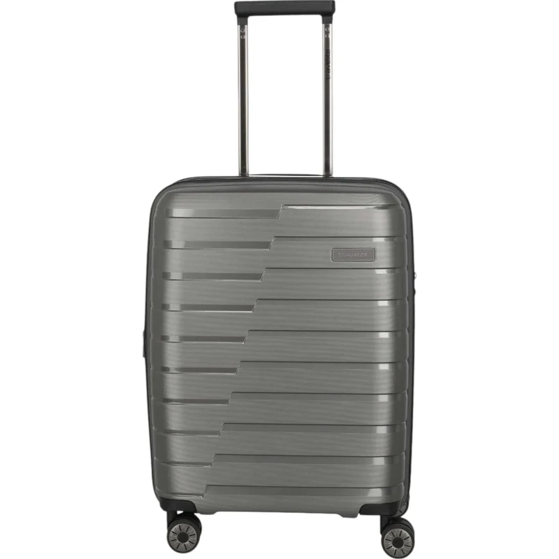 Travelite Air Base 4-Rollen-Kabinentrolley S erweiterbar 55 cm -Anthrazit