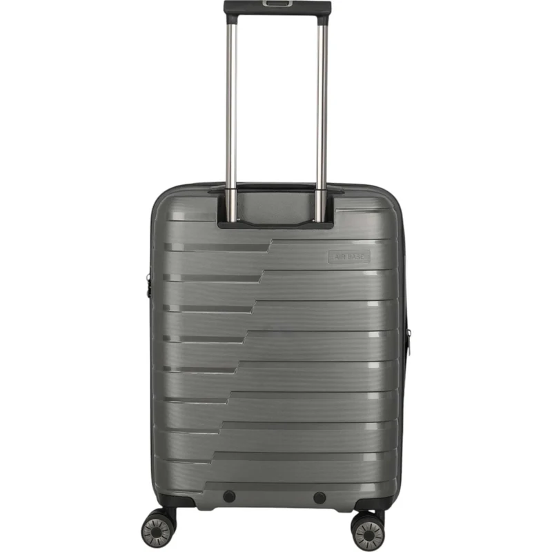 Travelite Air Base 4-Rollen-Kabinentrolley S erweiterbar 55 cm -Anthrazit