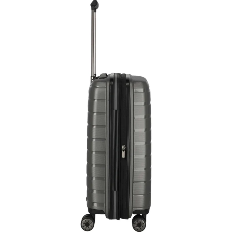 Travelite Air Base 4-Rollen-Kabinentrolley S erweiterbar 55 cm -Anthrazit