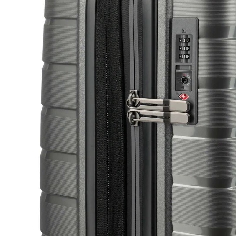 Travelite Air Base 4-Rollen-Kabinentrolley S erweiterbar 55 cm -Anthrazit