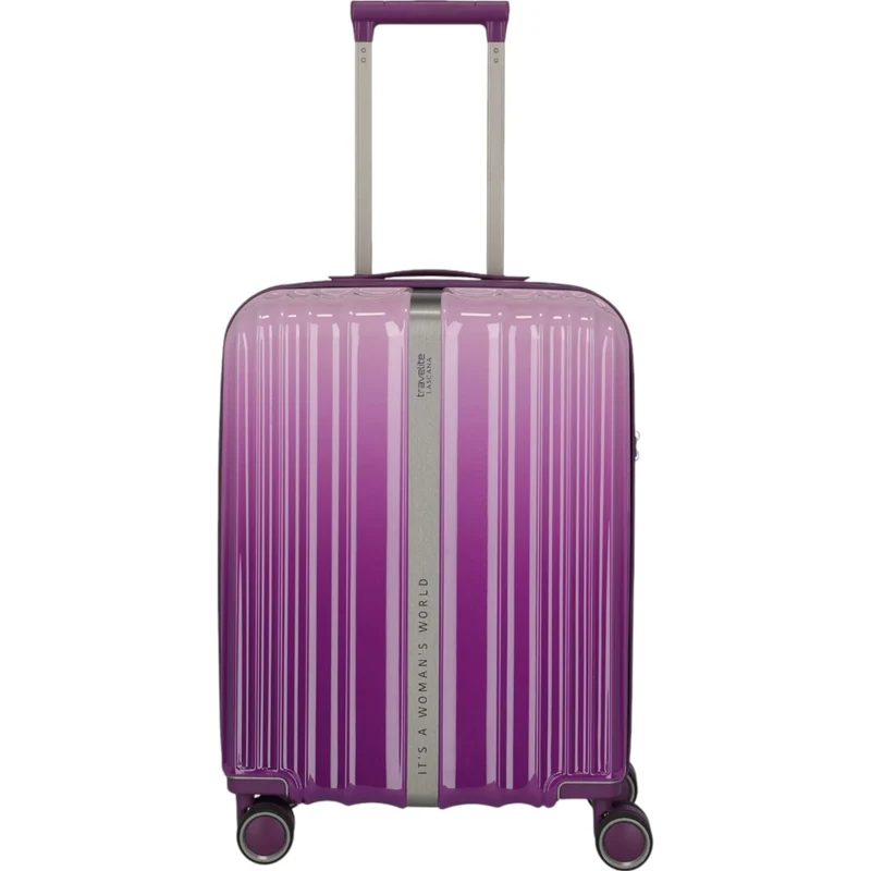 Travelite Lascana Edition 4-Rollen-Bordtrolley S 55 cm -Purple Degrade