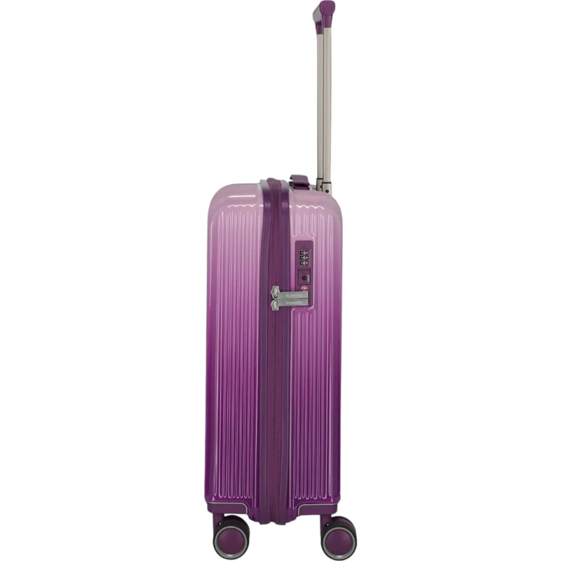 Travelite Lascana Edition 4-Rollen-Bordtrolley S 55 cm -Purple Degrade