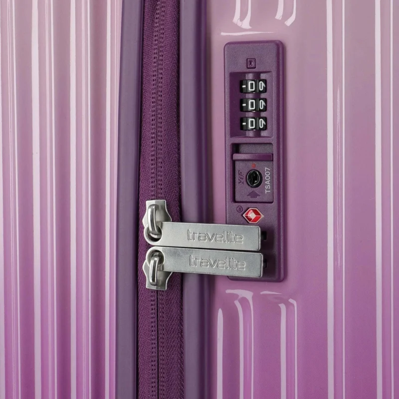 Travelite Lascana Edition 4-Rollen-Bordtrolley S 55 cm -Purple Degrade
