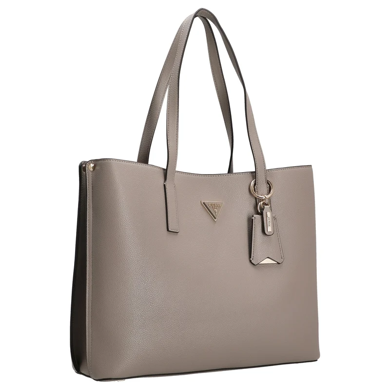 Guess Meridian II Girlfriend - Schultertasche 37 cm (dark taupe)
