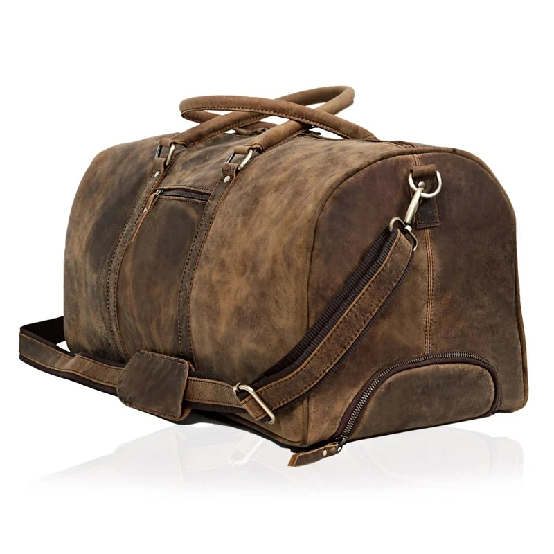 Atlanta Leather Duffle Combo