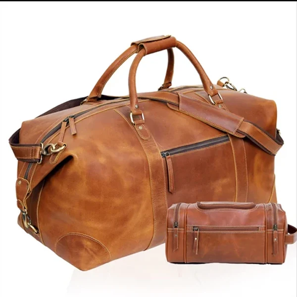 Nashville Leather Duffle Combo