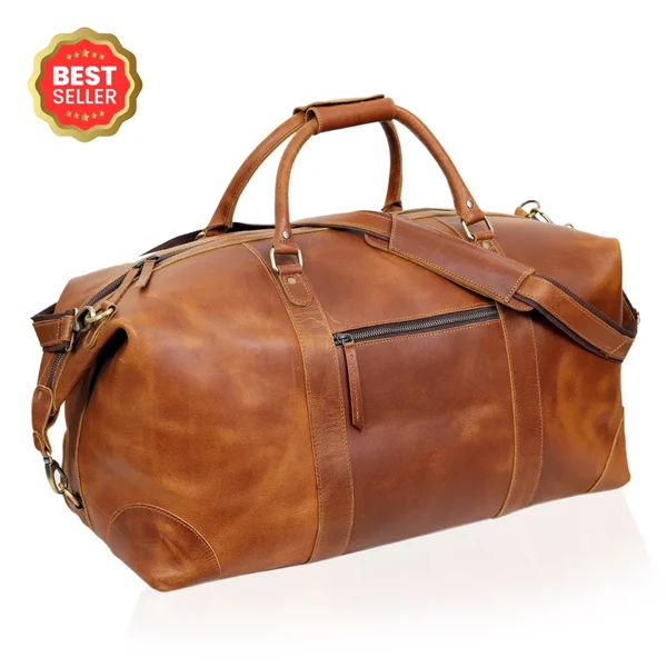 Nashville Leather Duffle Combo
