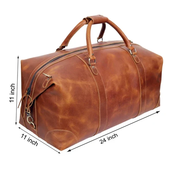 Nashville Leather Duffle Combo
