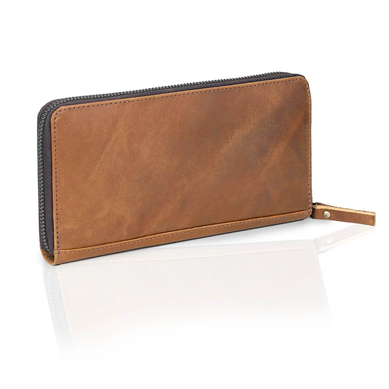 Seine Leather Wallet - Tan