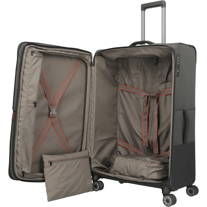 Travelite Crosslite 4-Rollen-Trolley XL 81 cm -Oliv