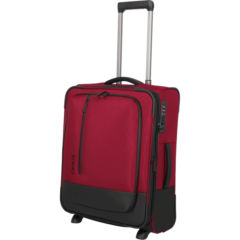 Travelite Crosslite 2-Rollen-Kabinentrolley S 54 cm -Rot